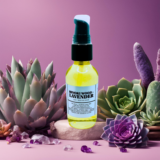This 2 oz infused botanical oil will leave skin silky smooth, healthy and glowing like the sun during the summer solstice.