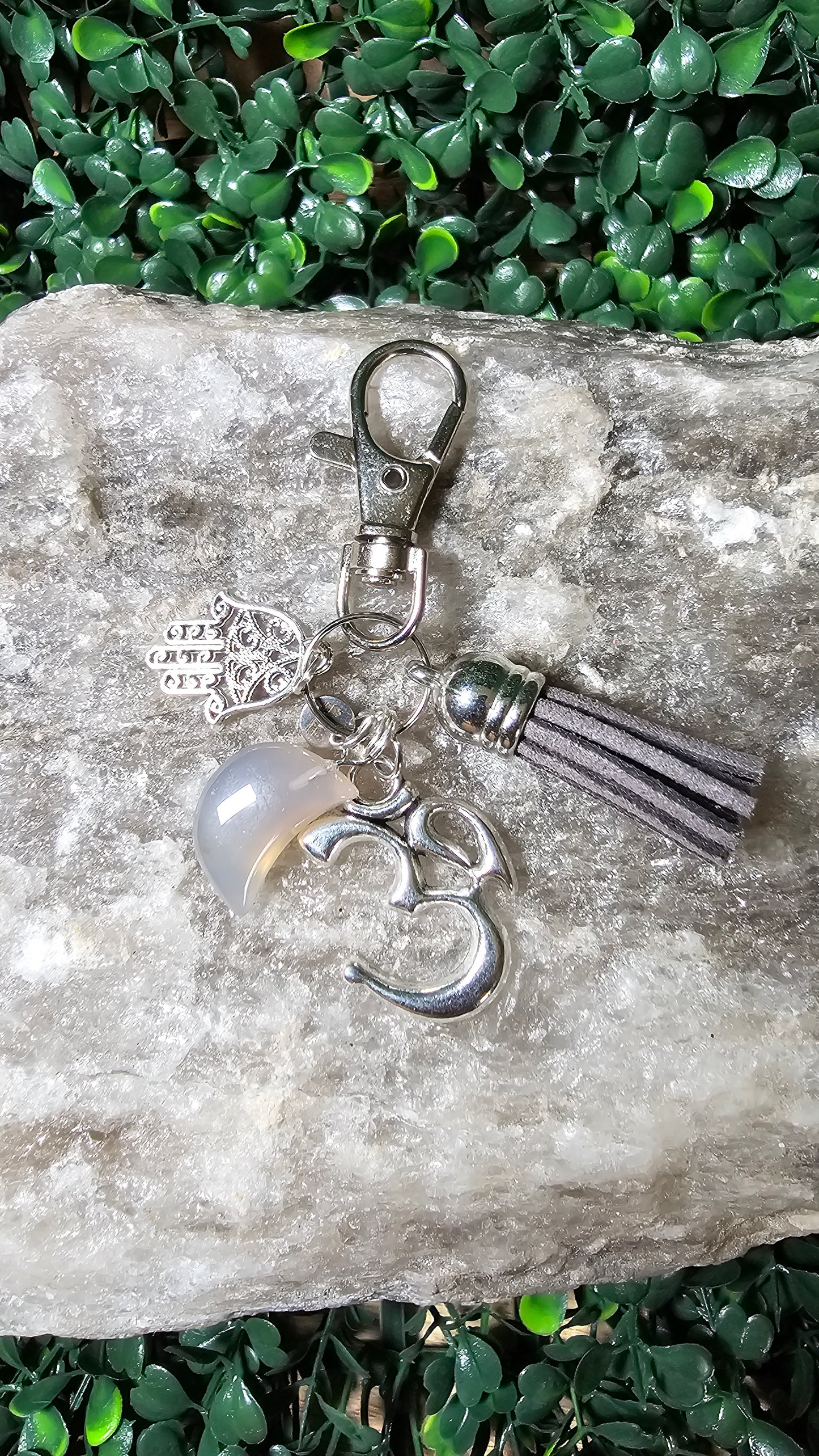 Moonstone - crystal moon vibes charm