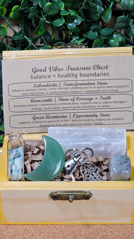 Balance and Healthy Boundaries - Treasure Chest